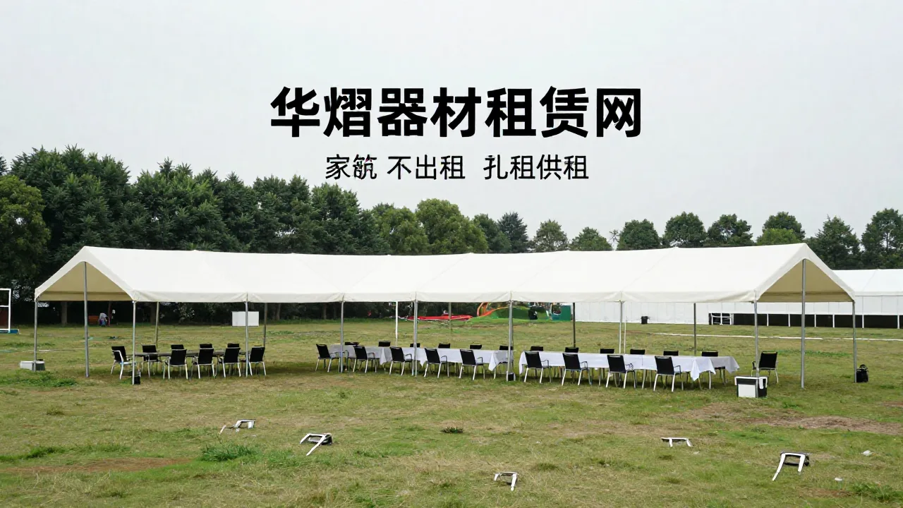 华熠器材租赁网 首页主视觉